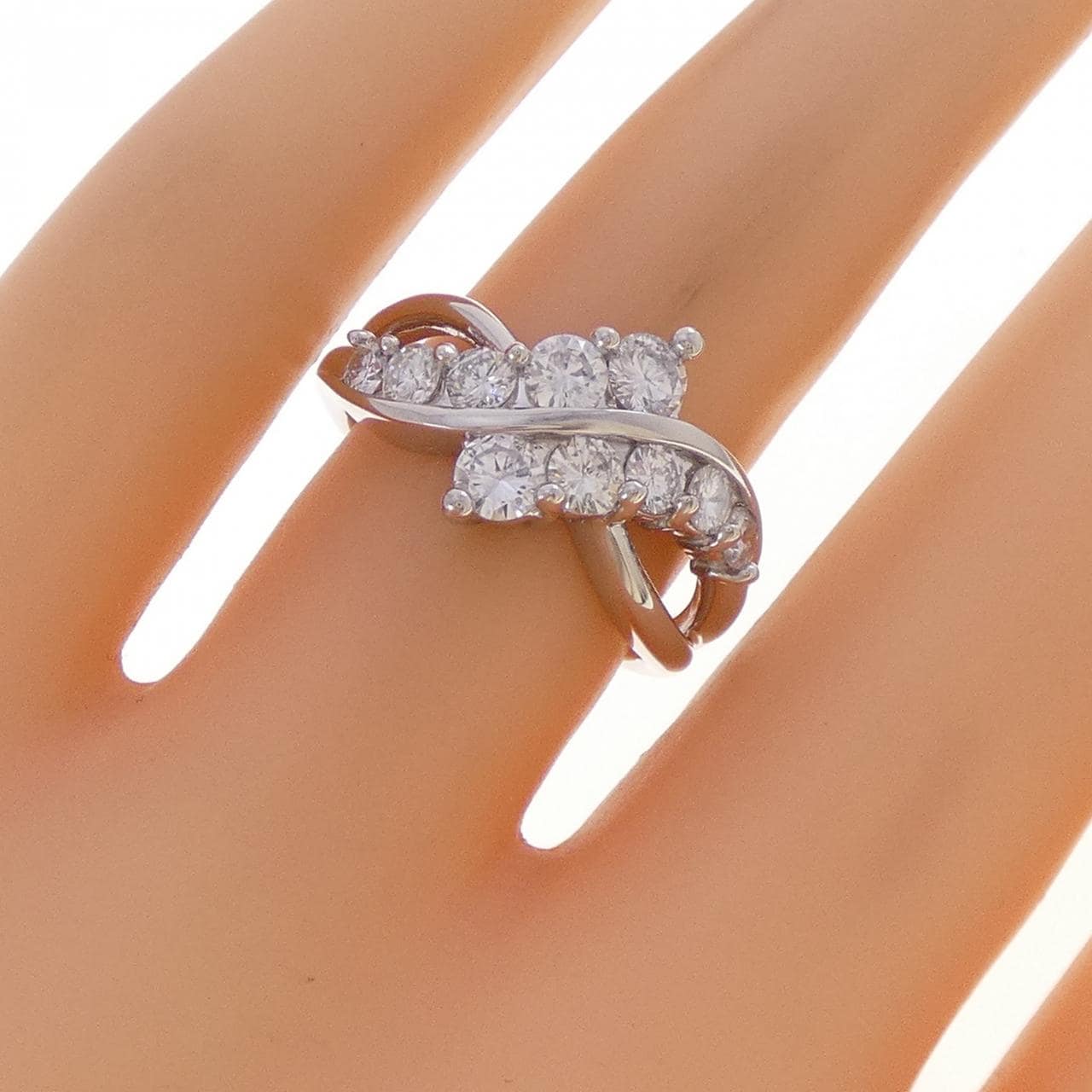PT900 ダイヤモンド リング 1.00CT