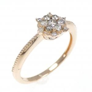K18PG ダイヤモンド リング 0.32CT