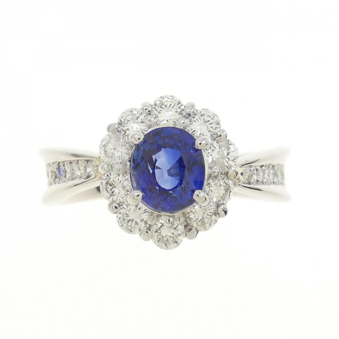 PT900 サファイヤ リング 0.65CT