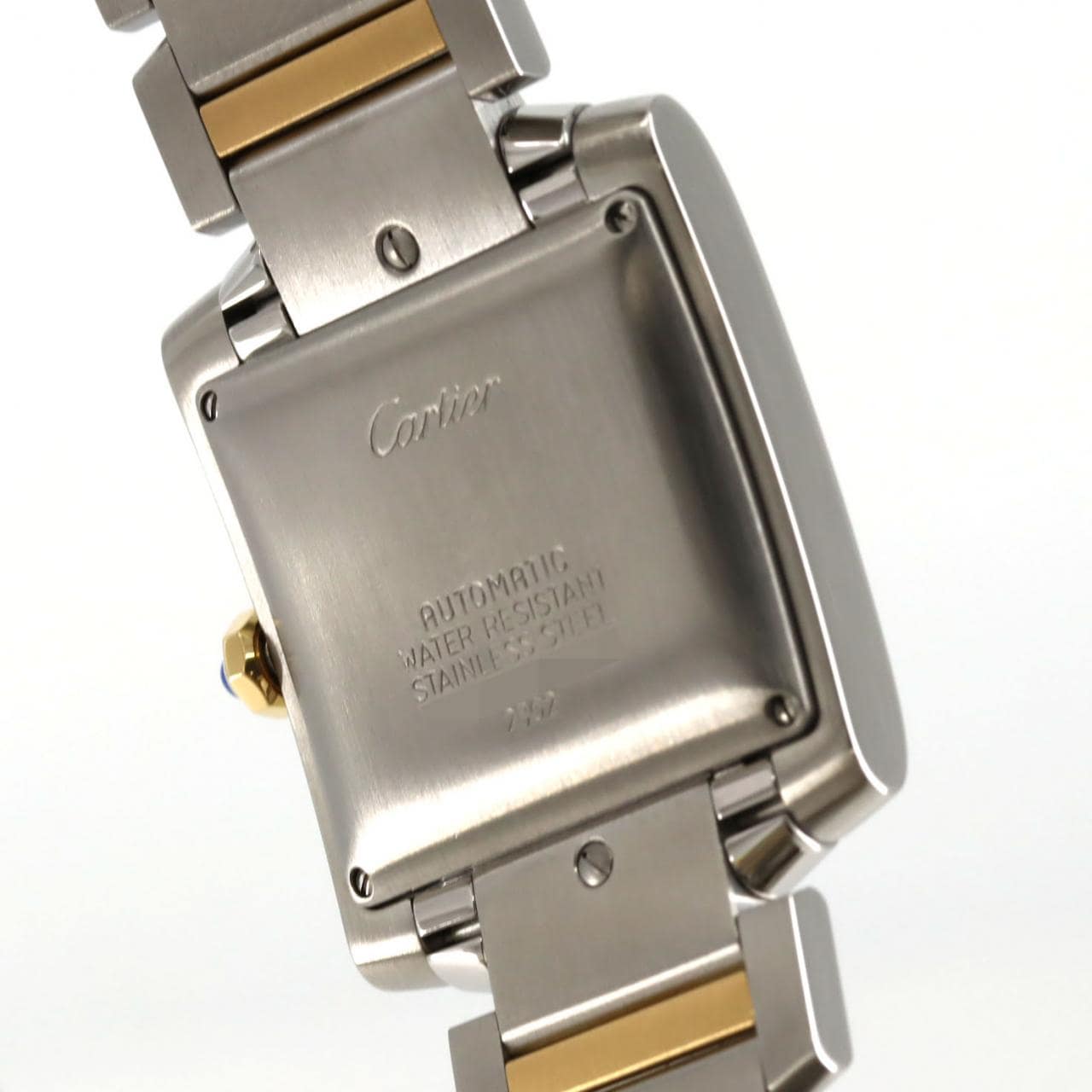 カルティエ タンクフランセーズLM コンビ W51005Q4 SSxYG 自動巻