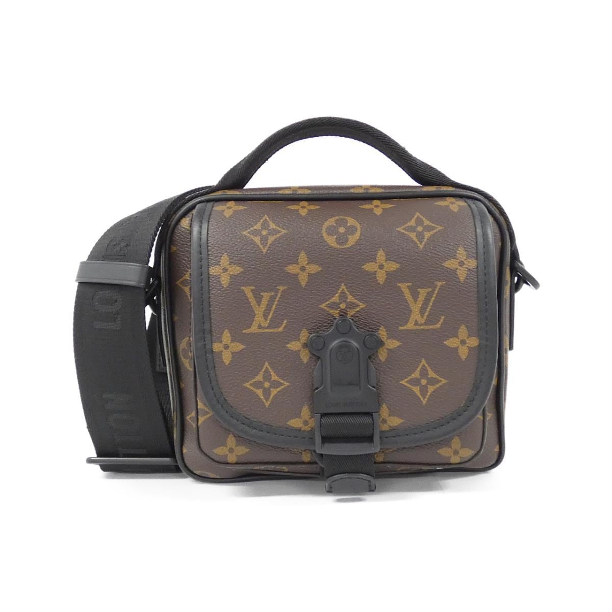 [未使用品] LOUIS VUITTON Monogram Macassar Quest Messenger M46973 包