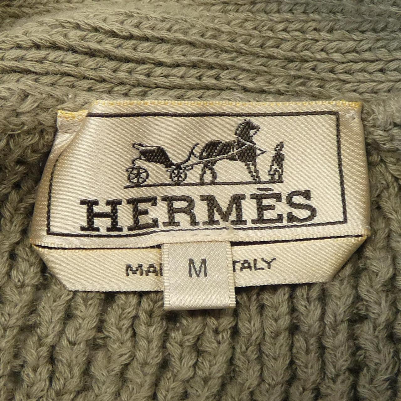 エルメス HERMES マキシメッシュポロ *31-5736 ニット