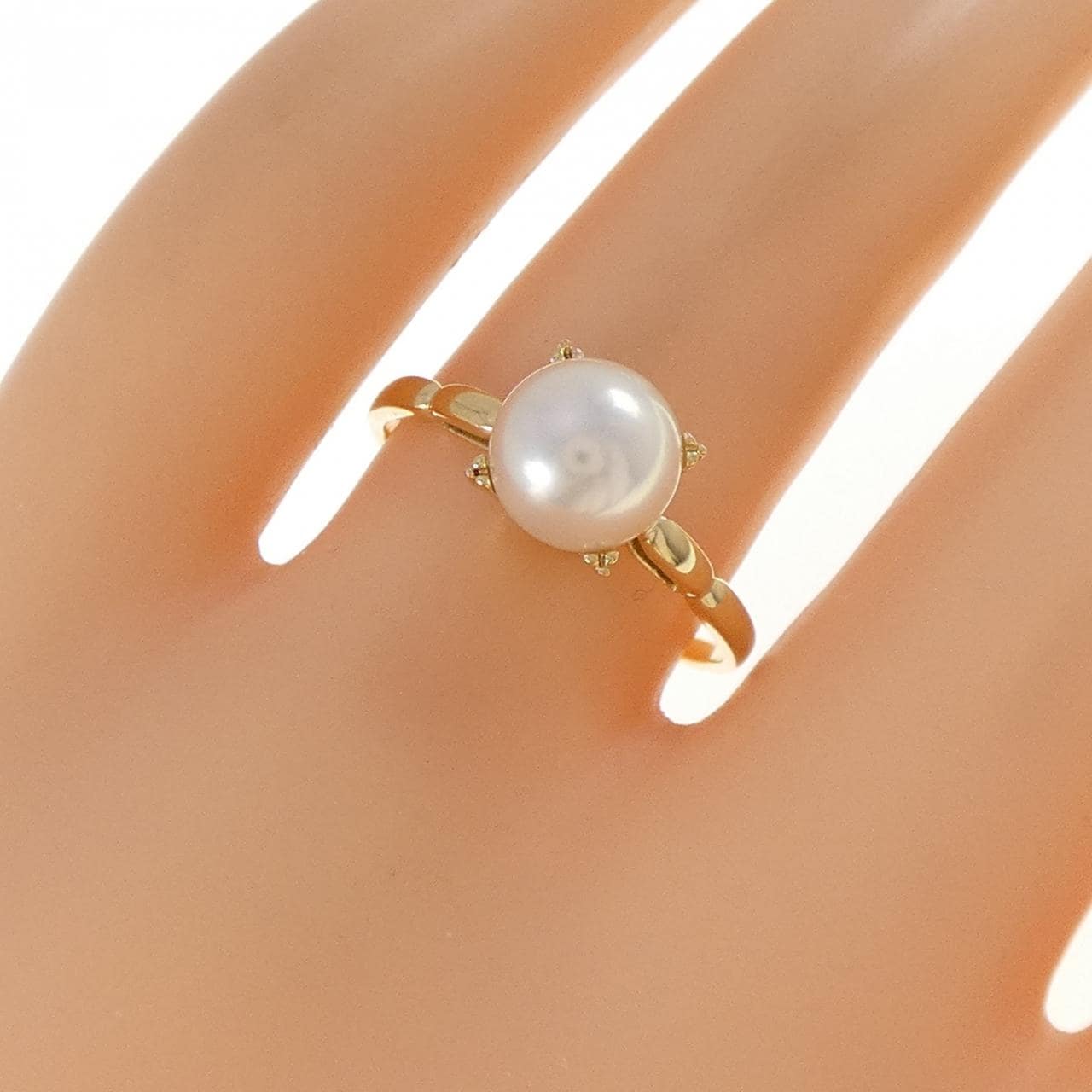 ミキモト アコヤパール リング 7.2mm