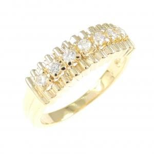 K18YG ダイヤモンド リング 0.15CT