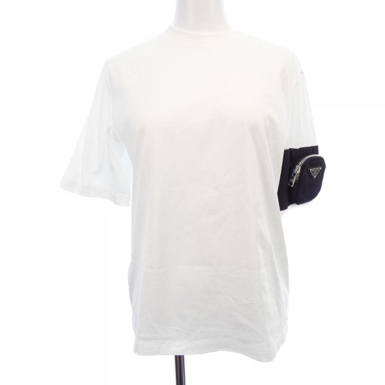 プラダ PRADA トライアングルロゴ 135683 S202 1XBH Tシャツ