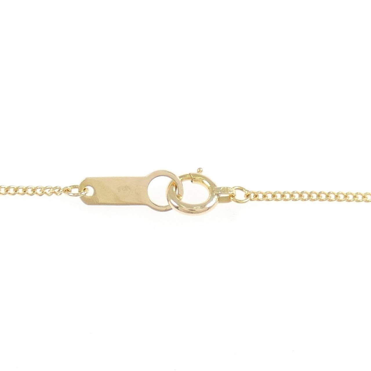 K18YG スター ダイヤモンド ネックレス 0.12CT