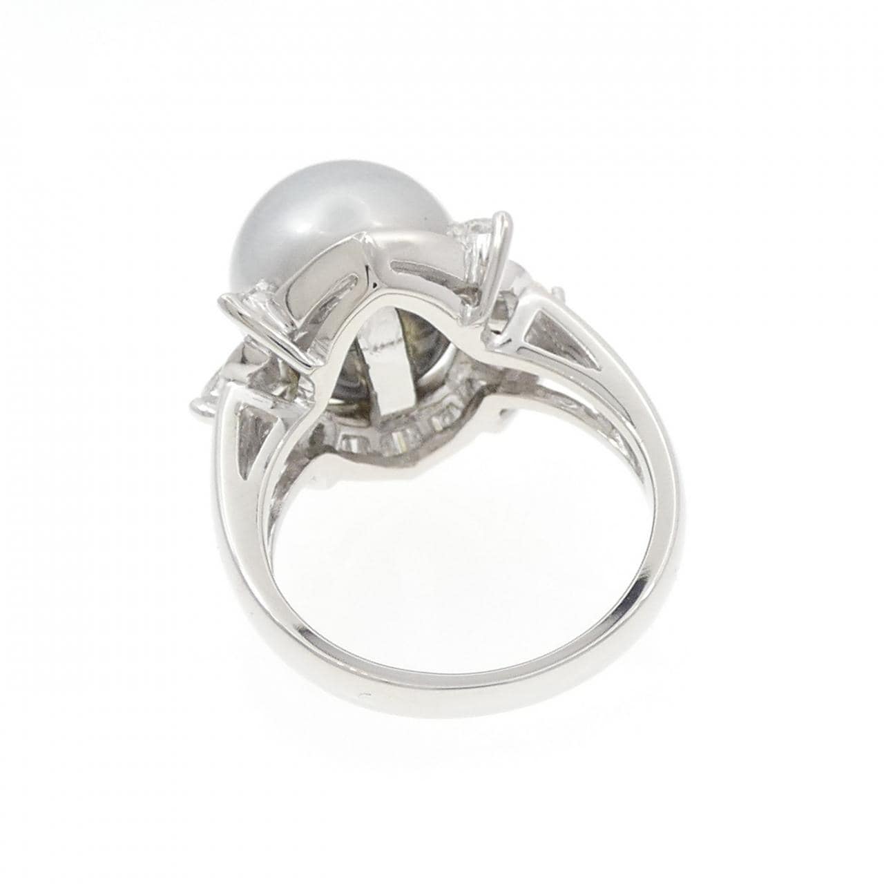 PT900 黒蝶パール リング 11.5mm