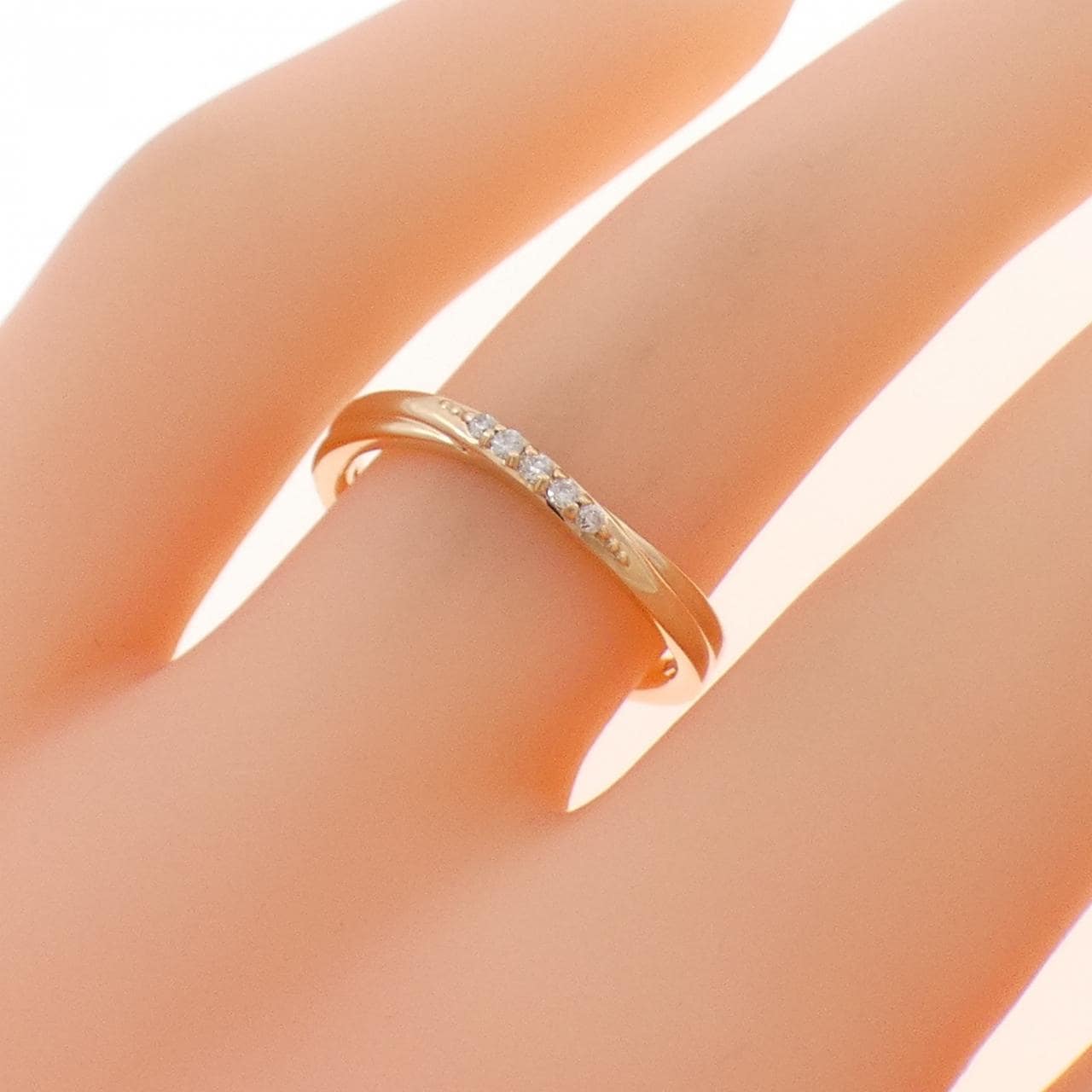 4゜C ダイヤモンド リング