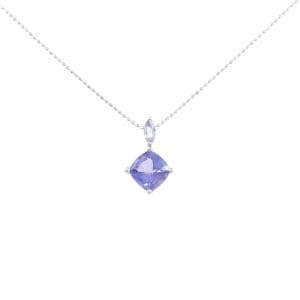 K18WG タンザナイト ネックレス 0.90CT