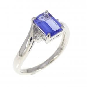 【リメイク】PT タンザナイト リング 0.88CT