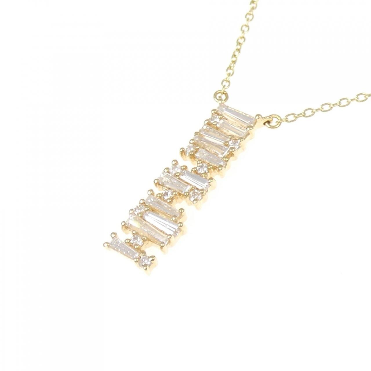 【新品】K18YG ダイヤモンド ネックレス 0.51CT