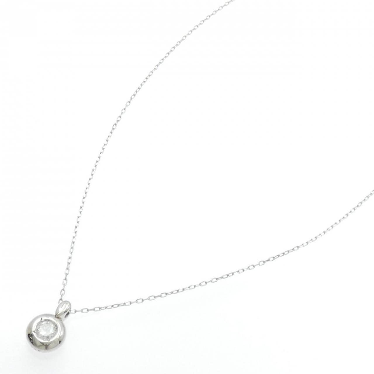 PT900/PT850 ダイヤモンド ネックレス 0.23CT