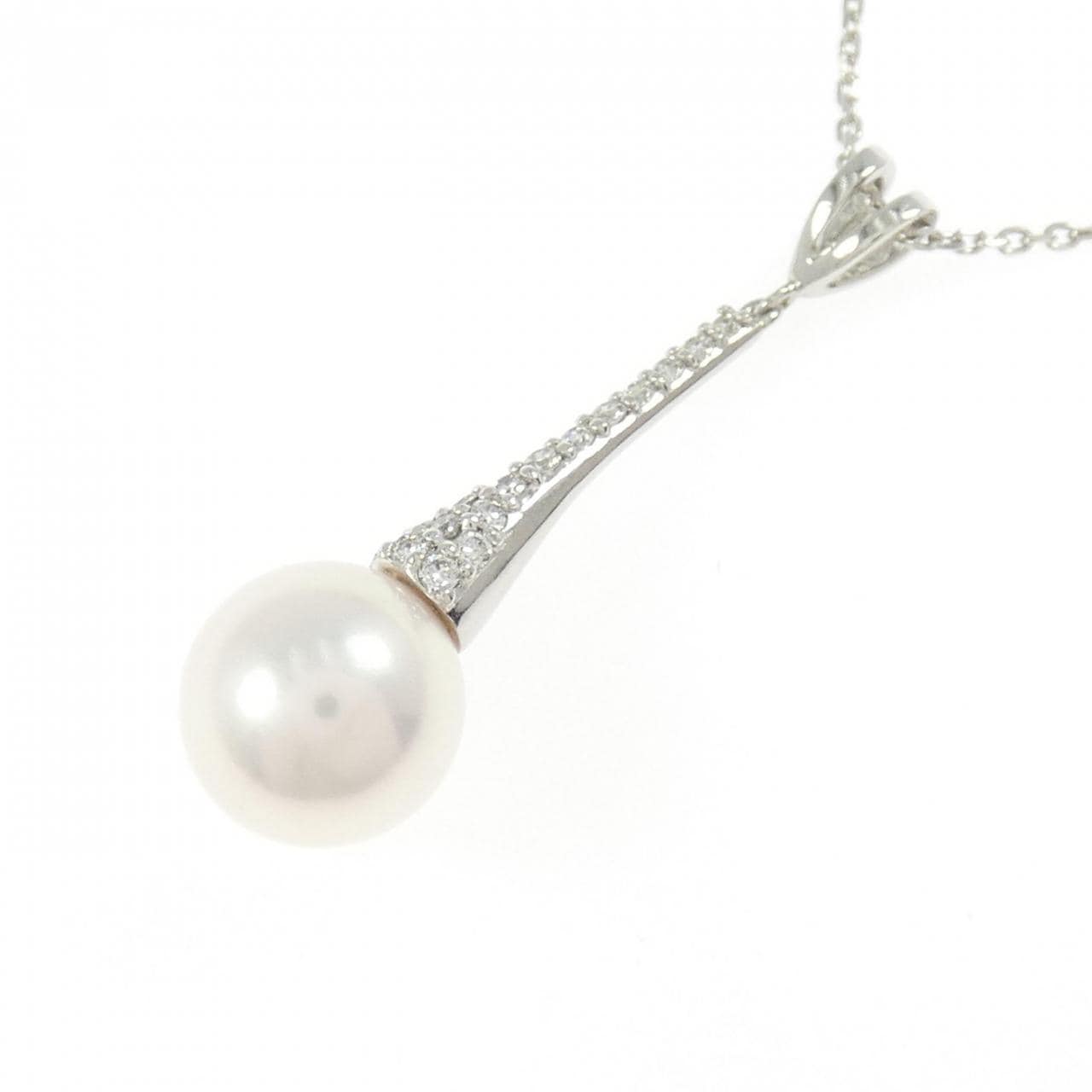 PT950/PT850 アコヤパール ネックレス 8.6mm