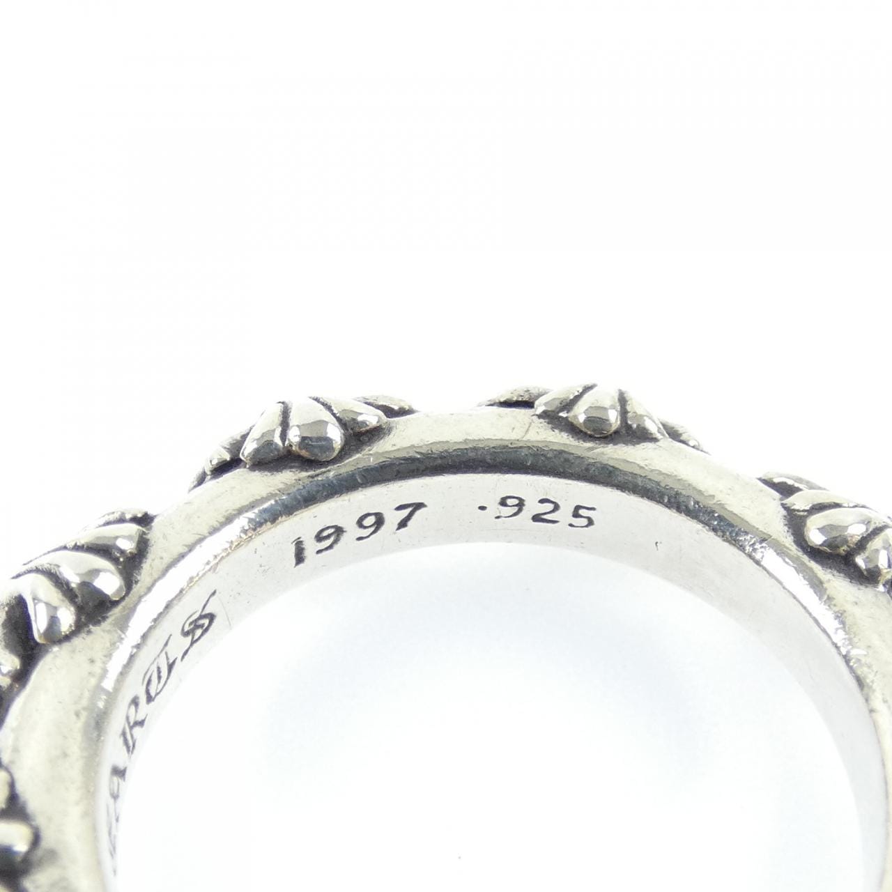 クロムハーツ CHROME HEARTS CROSS BAND 2356 304 4000 RING