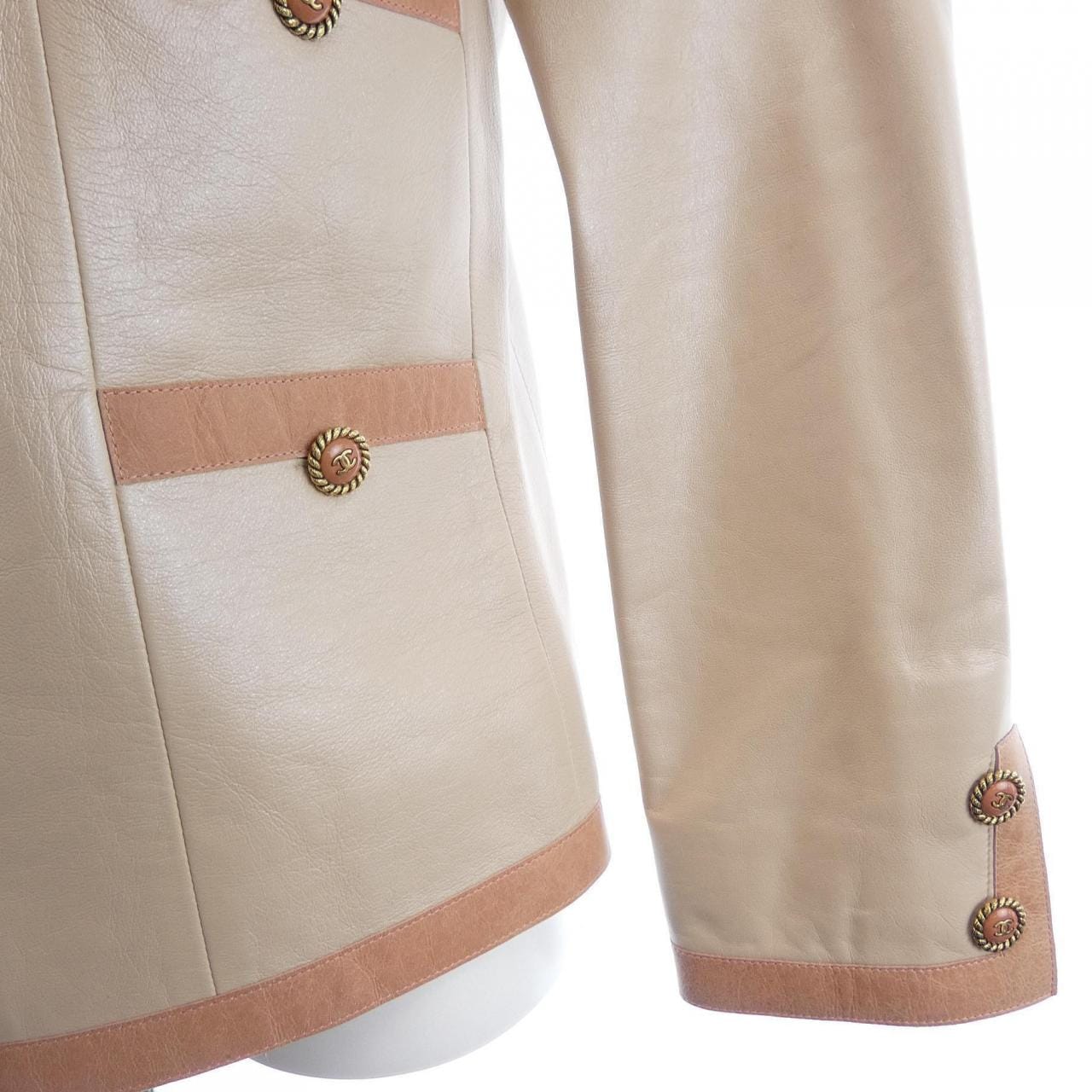 シャネル CHANEL P30539W03879 レザージャケット