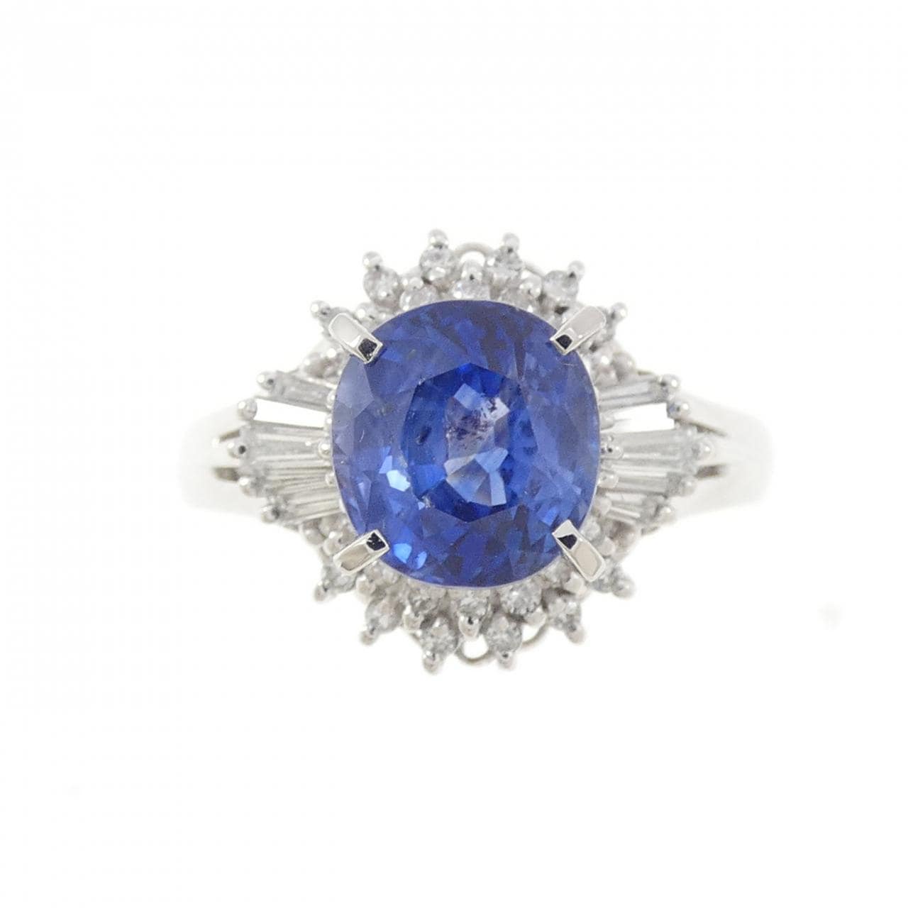 PT900 サファイヤ リング 1.96CT