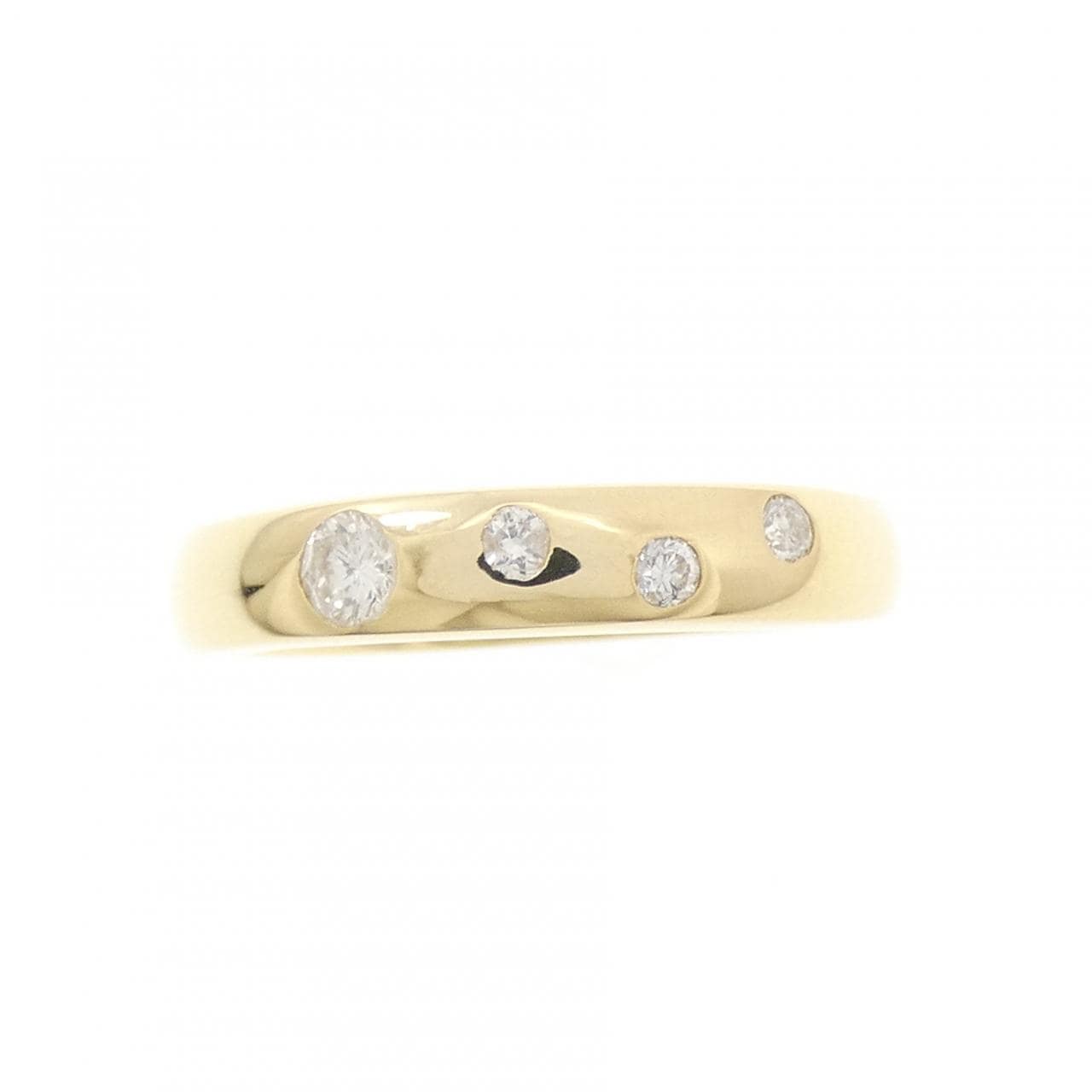 K18YG ダイヤモンド リング 0.16CT