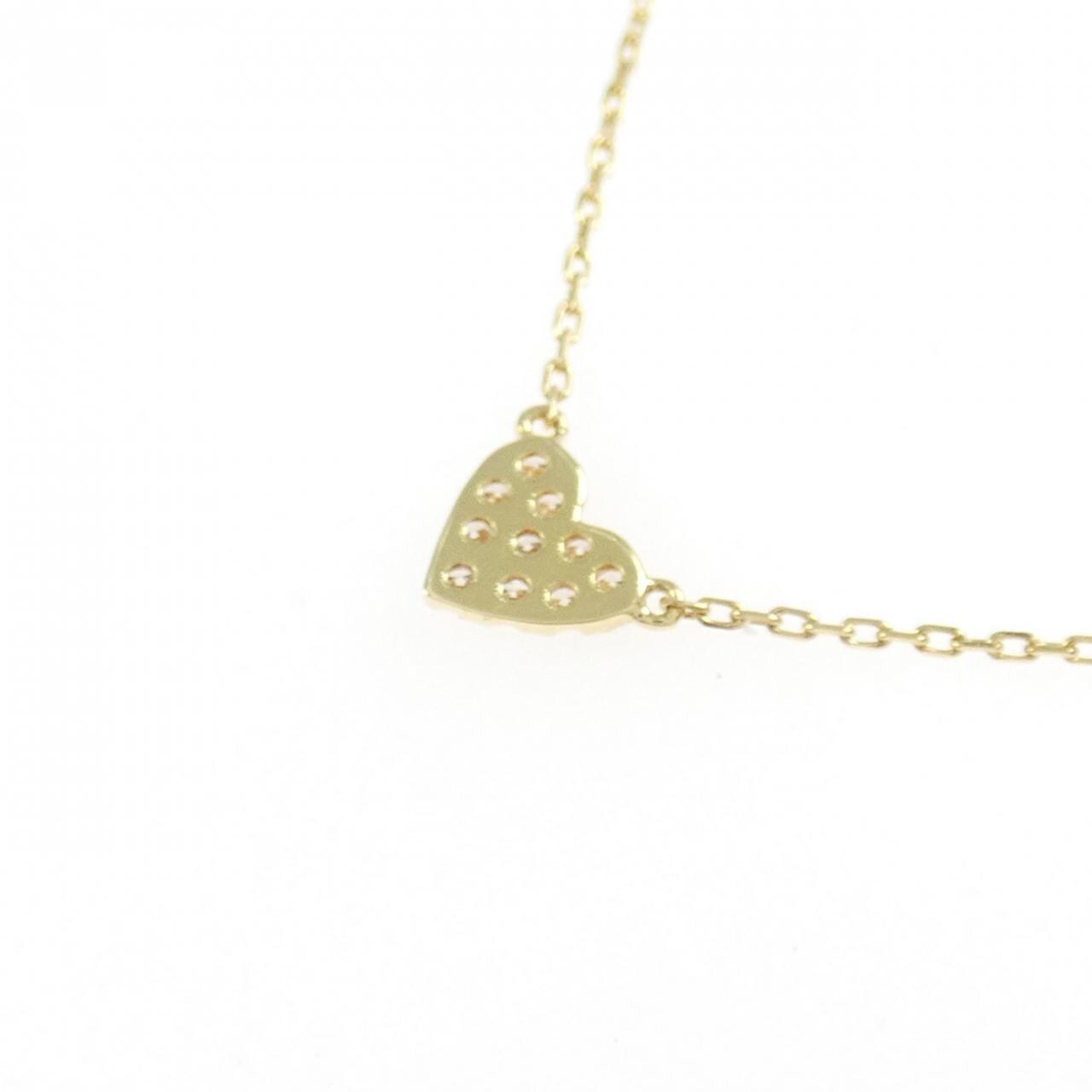 アーカー ハートパヴェ ネックレス 0.05CT