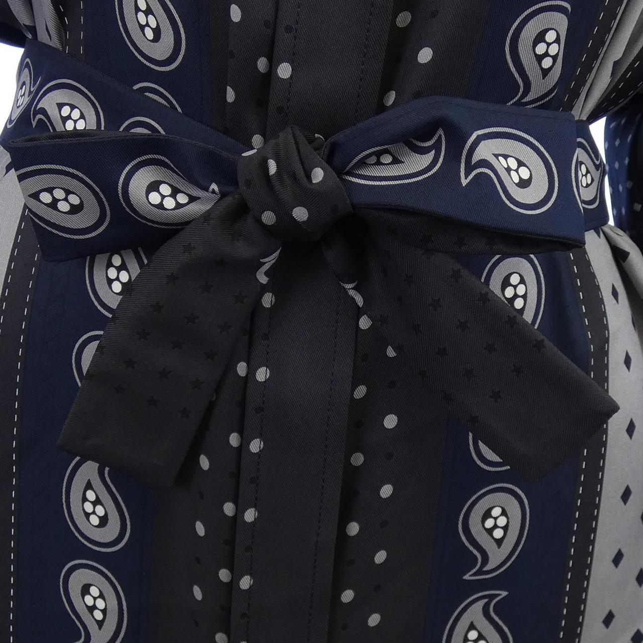 HERMES HERMES HARNAIS DE COUR 2H0522DU 斜纹 Reine 连衣裙