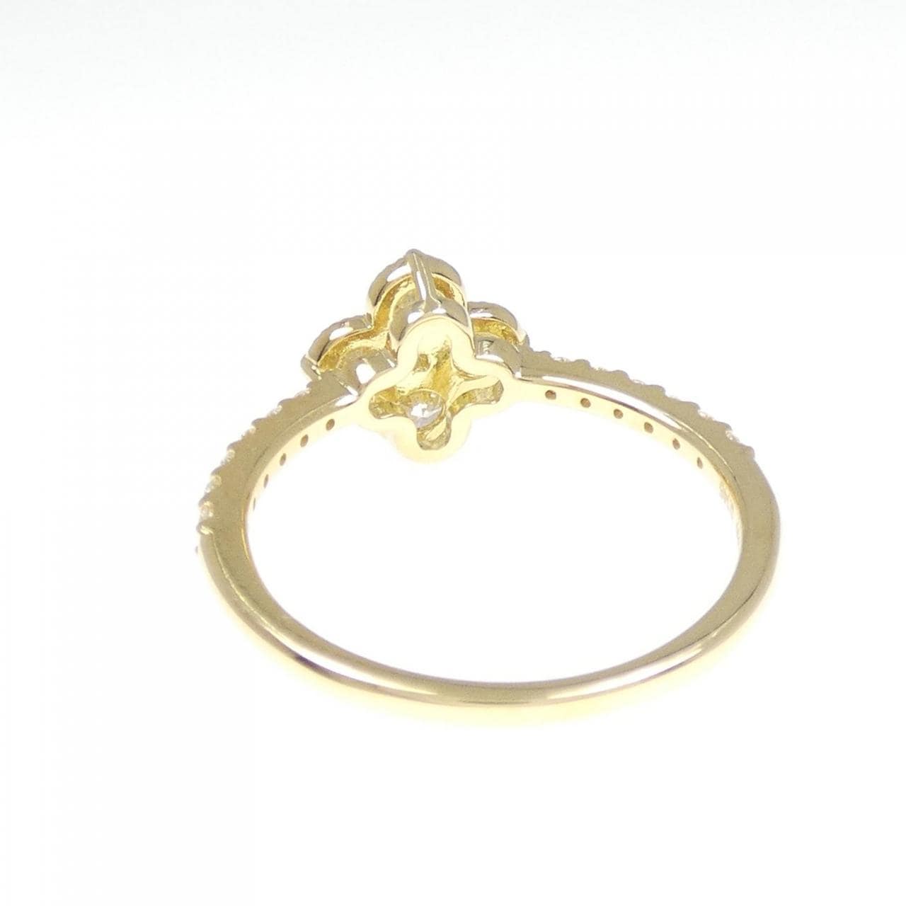 【新品】K18YG ダイヤモンド リング 0.360CT F SI1 VG