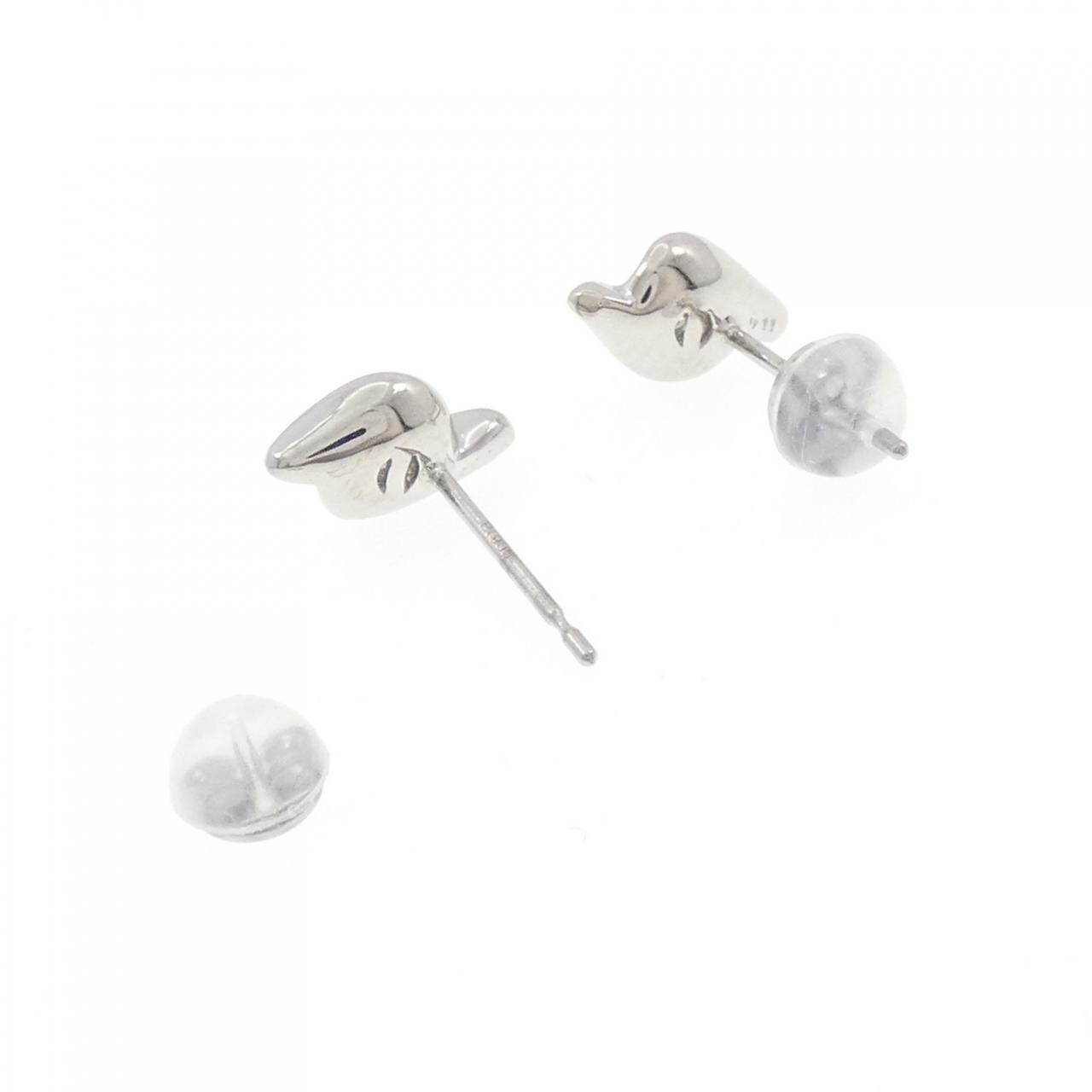 PT900 ダイヤモンド ピアス 0.22CT