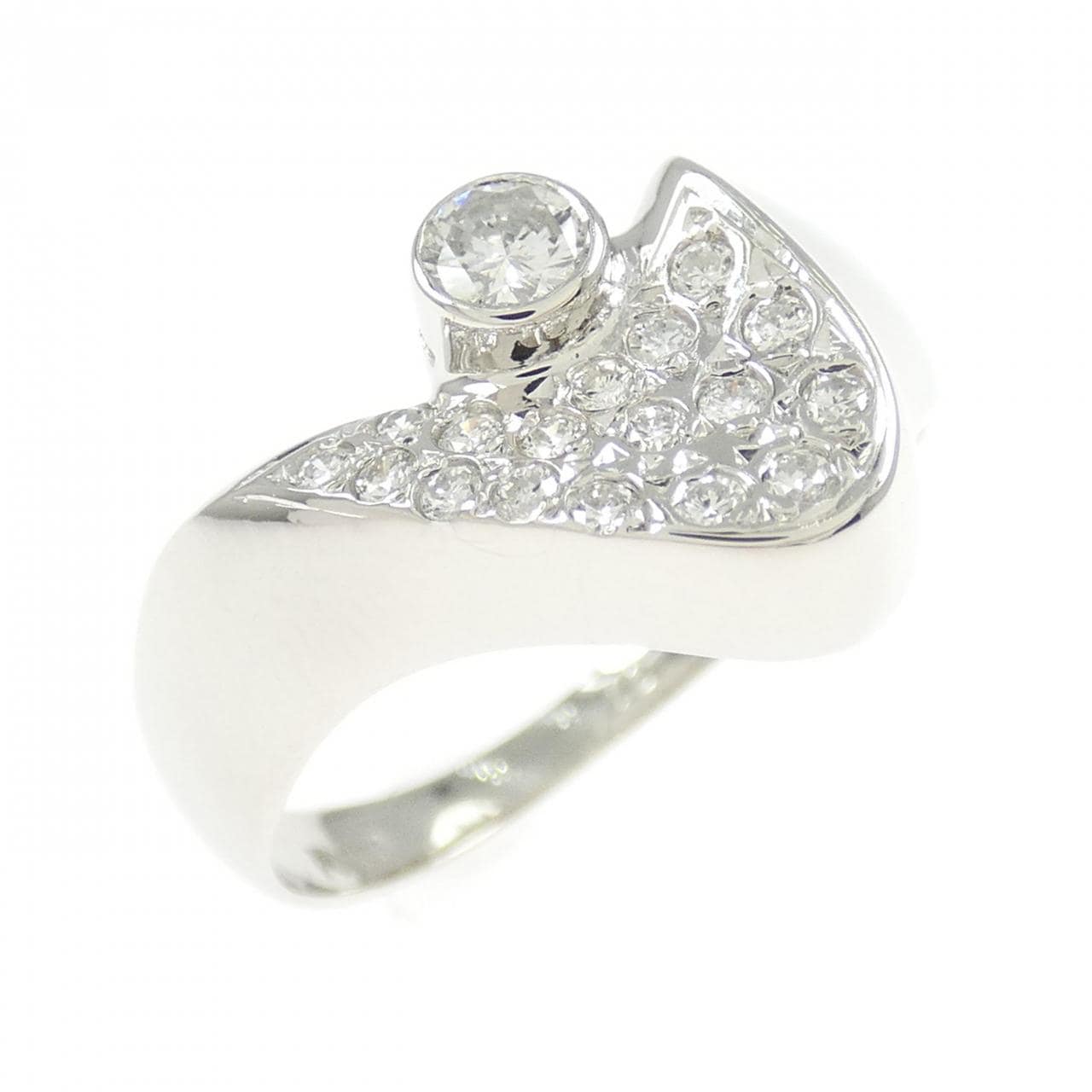 PT900 ダイヤモンド リング 0.12CT