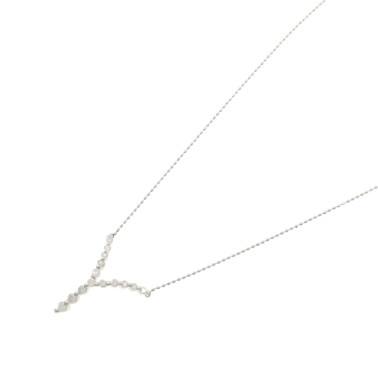 PT900/PT850 ダイヤモンド ネックレス 0.50CT