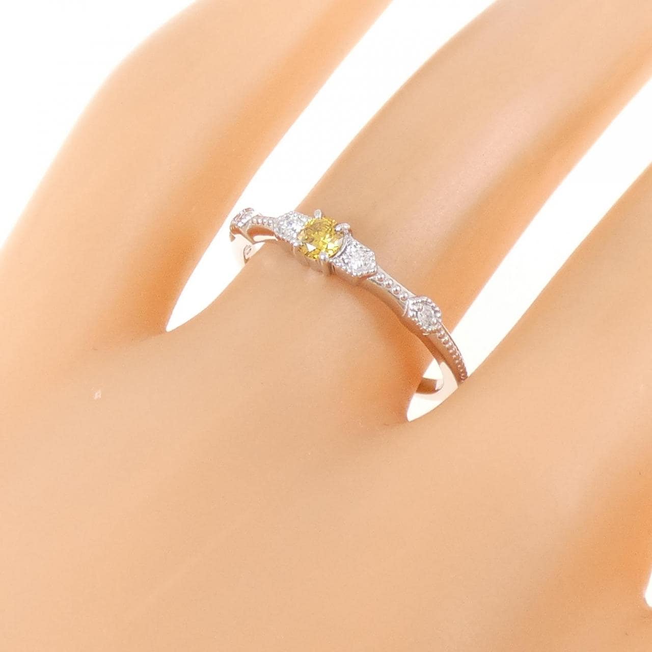 PT900 ダイヤモンド リング 0.109CT