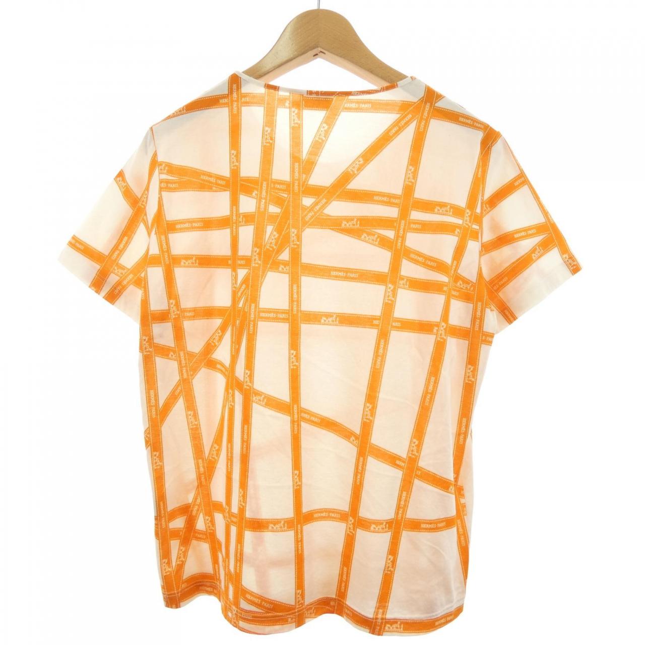 【ヴィンテージ】エルメス HERMES ボリュデュック Tシャツ