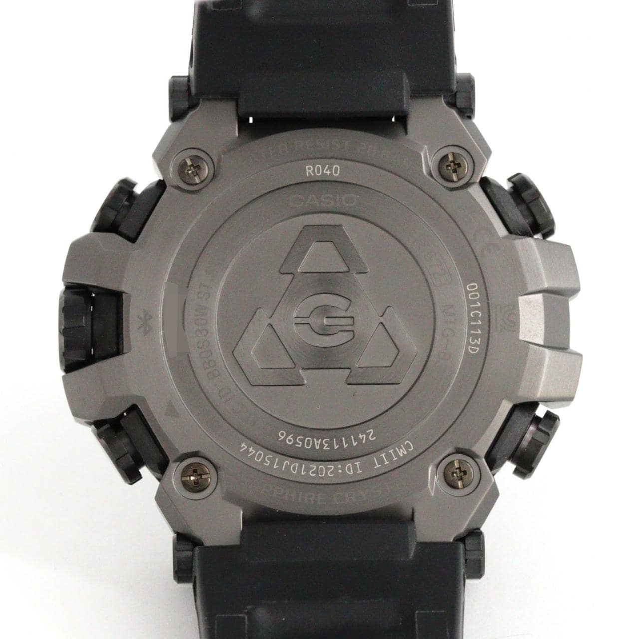 カシオ G-SHOCK･MT-G 電波時計 MTG-B3000B-1AJF SS ソーラークォーツ