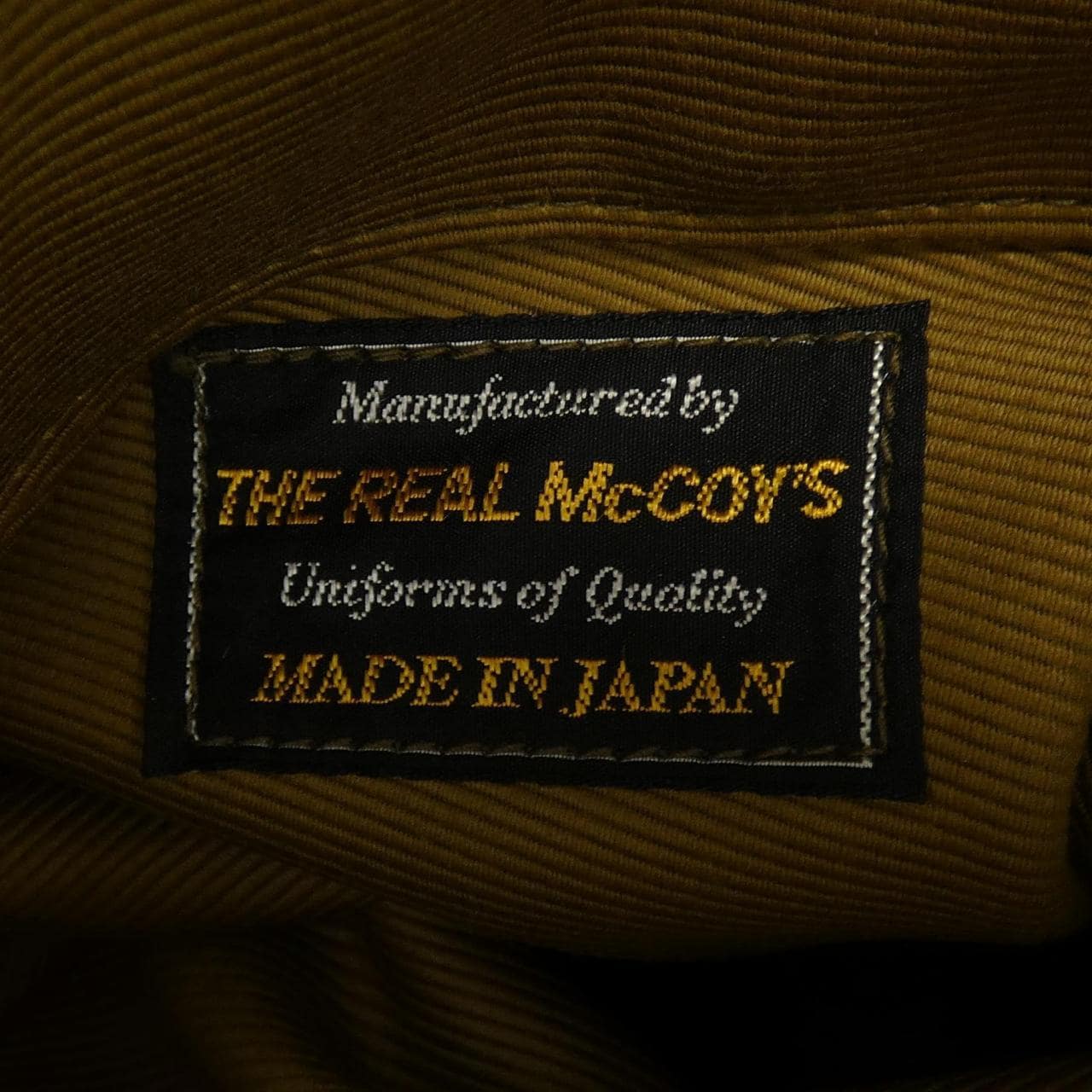リアルマッコイズ REAL McCOYS ジャケット
