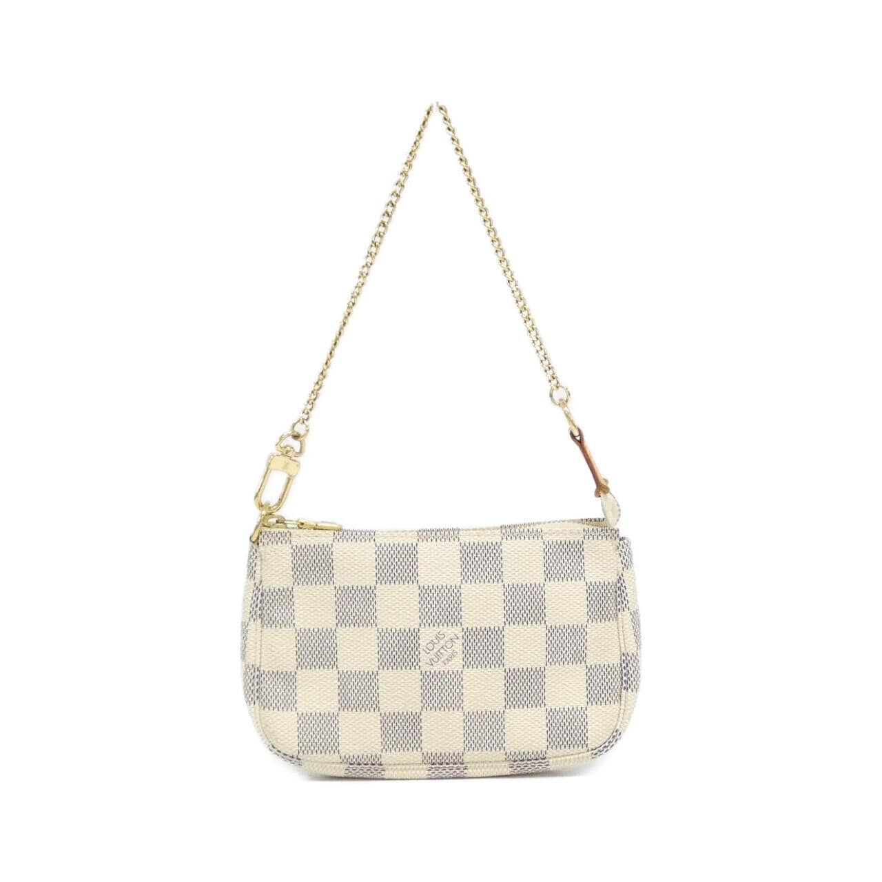LOUIS VUITTON Damier Azur Mini Pochette Accessoire N58010 Accessory Pouch