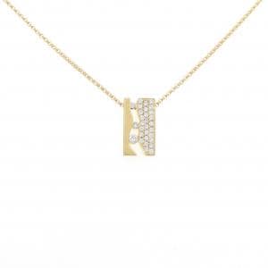 K18YG ダイヤモンド ネックレス 0.37CT