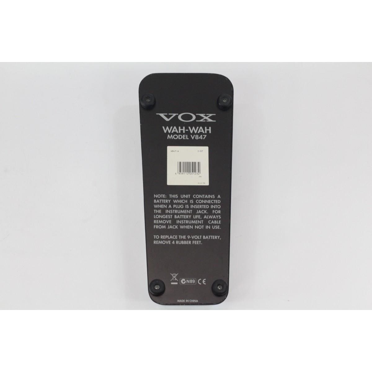 ＶＯＸ　　Ｖ８４７－Ａ