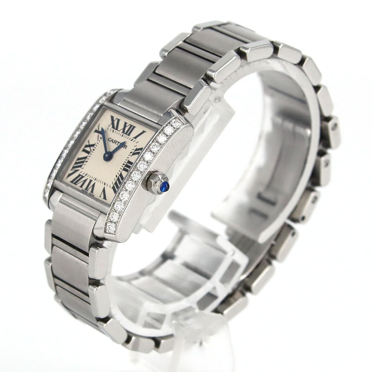 Cartier Tank Française SM/D W4TA0008 SS石英