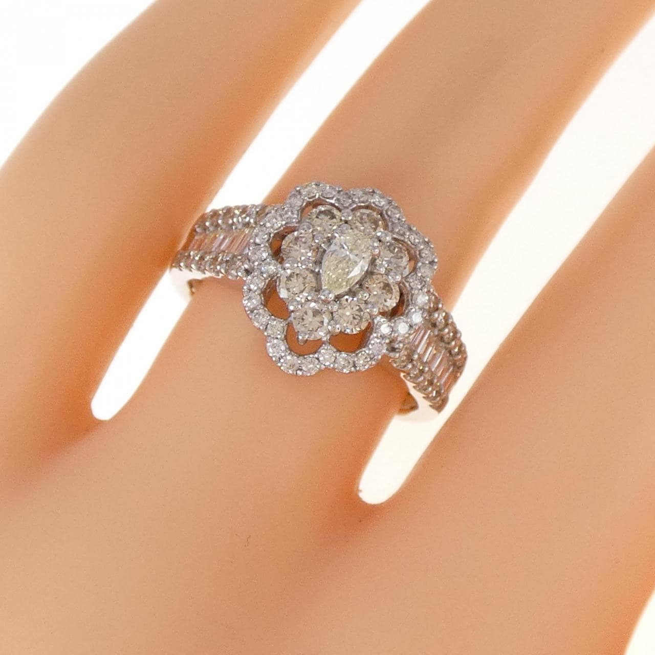 【新品】PT ダイヤモンド リング 1.00CT