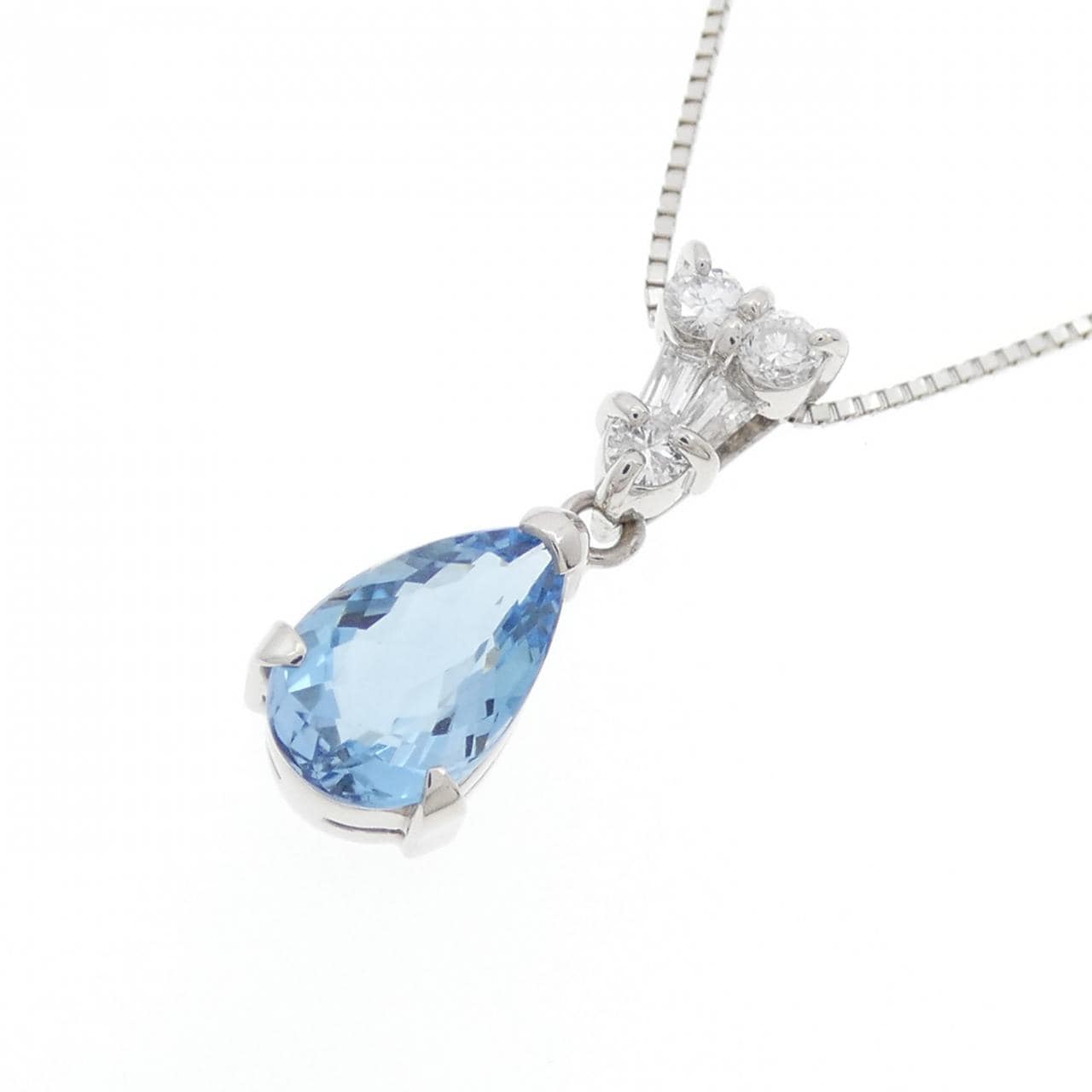 PT アクアマリン ネックレス 1.17CT