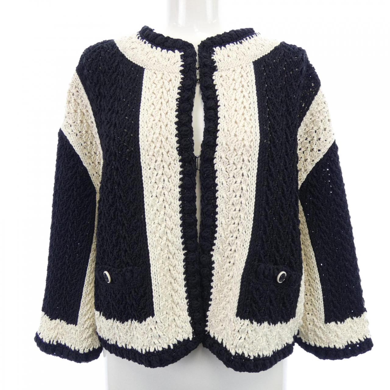 シャネル CHANEL P72002K10363 22C ノーカラージャケット