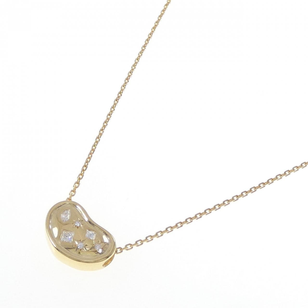 K18YG ダイヤモンド ネックレス 0.25CT