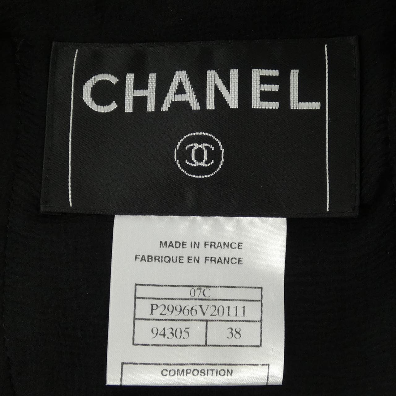 シャネル CHANEL P29966V20111 07C ジャケット