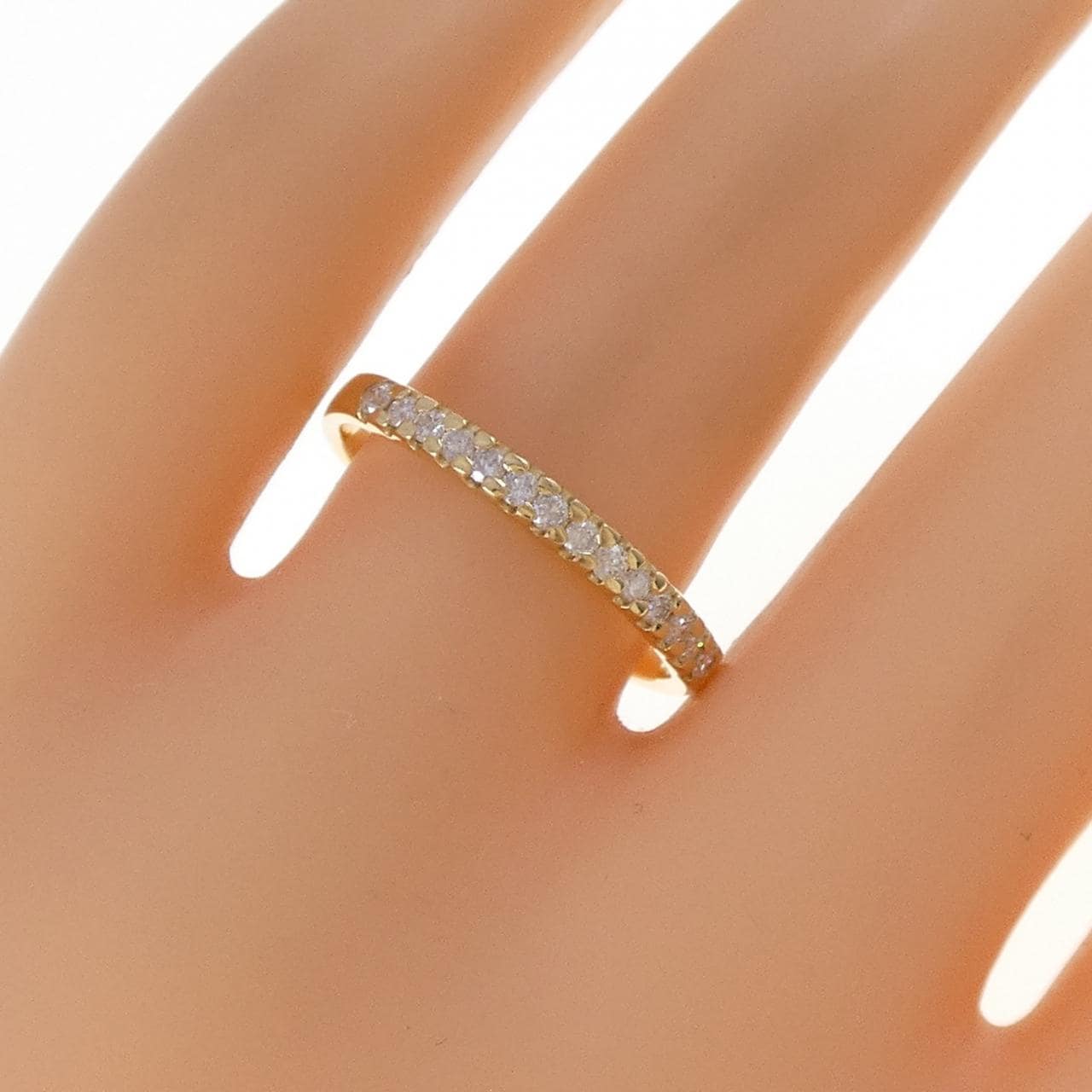 K18YG ダイヤモンド リング 0.23CT