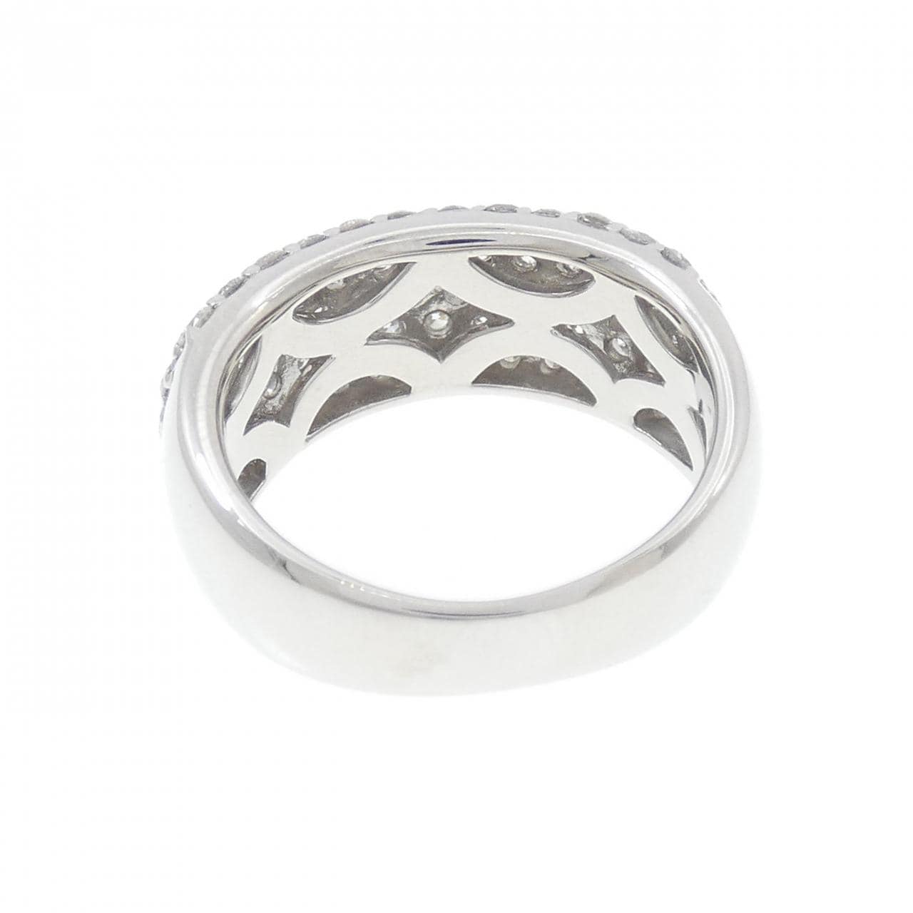 PT900 パヴェ ダイヤモンド リング 2.00CT