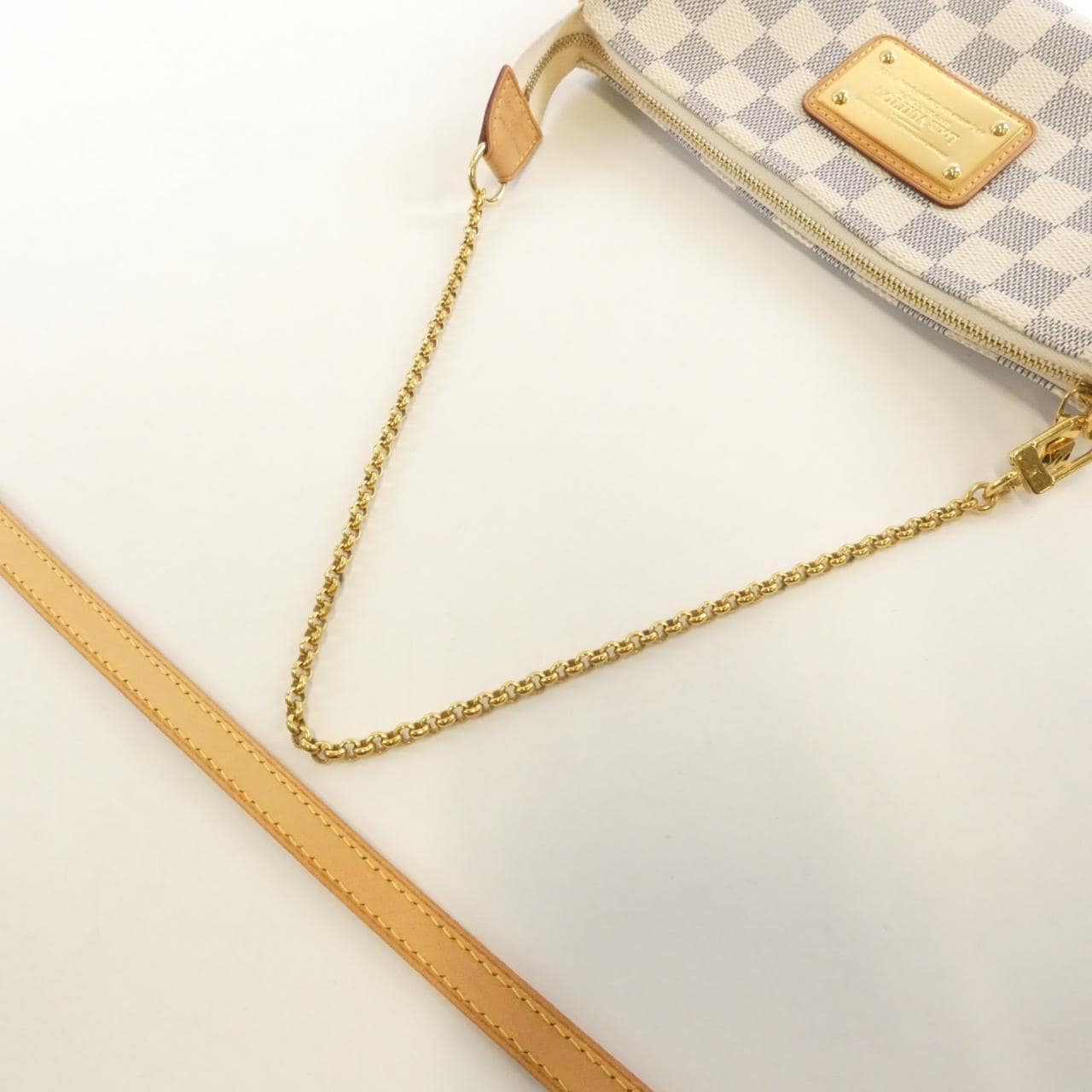 ルイヴィトン ダミエ アズール エヴァ N55214 ショルダーバッグ