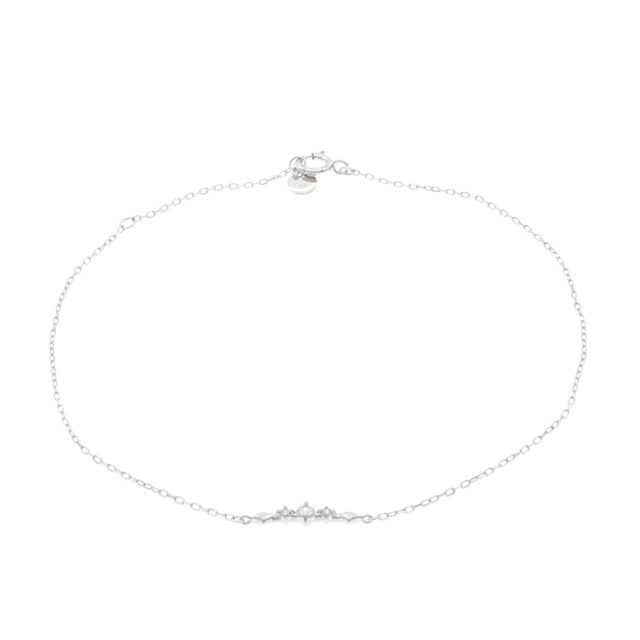 K10WG ダイヤモンド ブレスレット