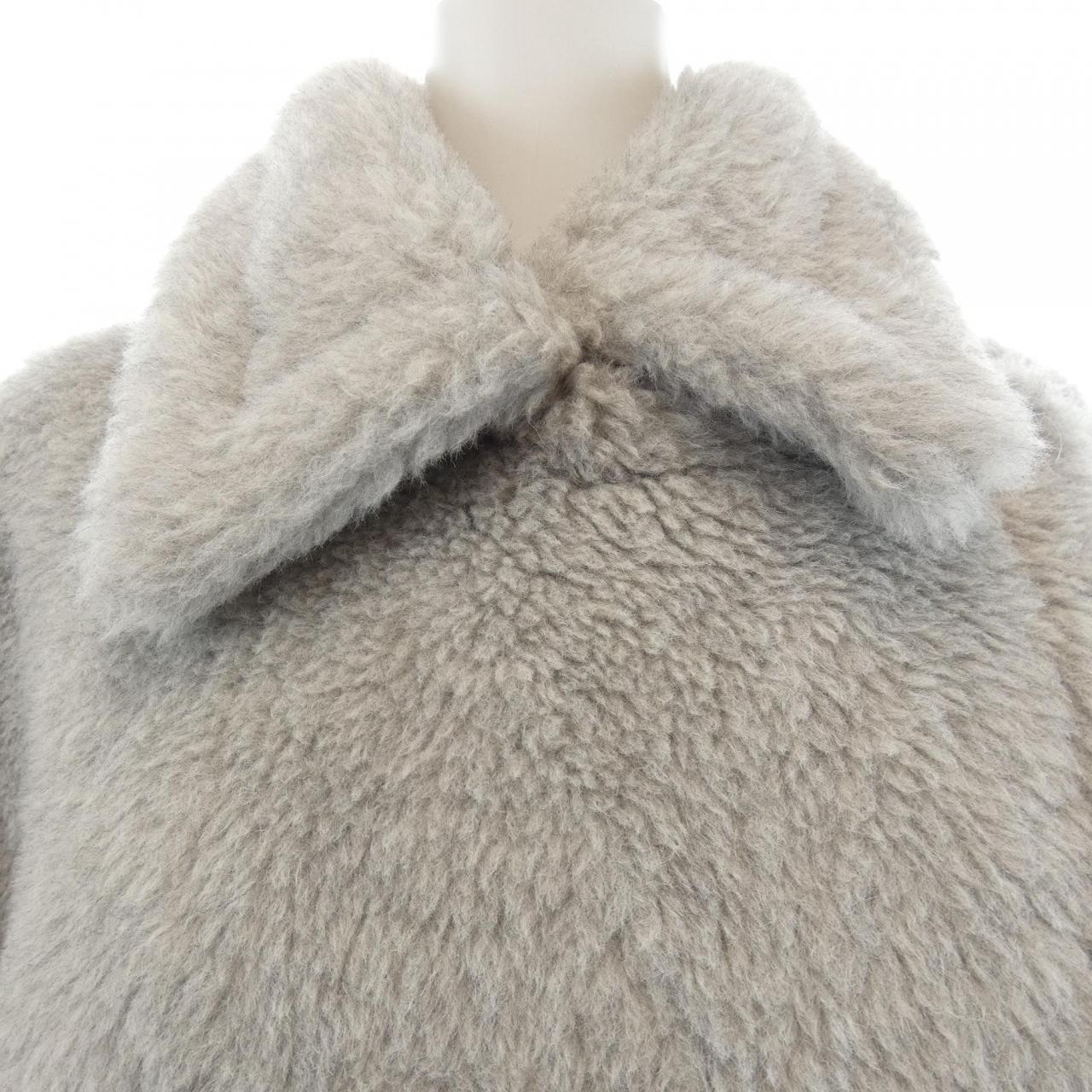 マックスマーラ Max Mara 473620 テディベア ケープ