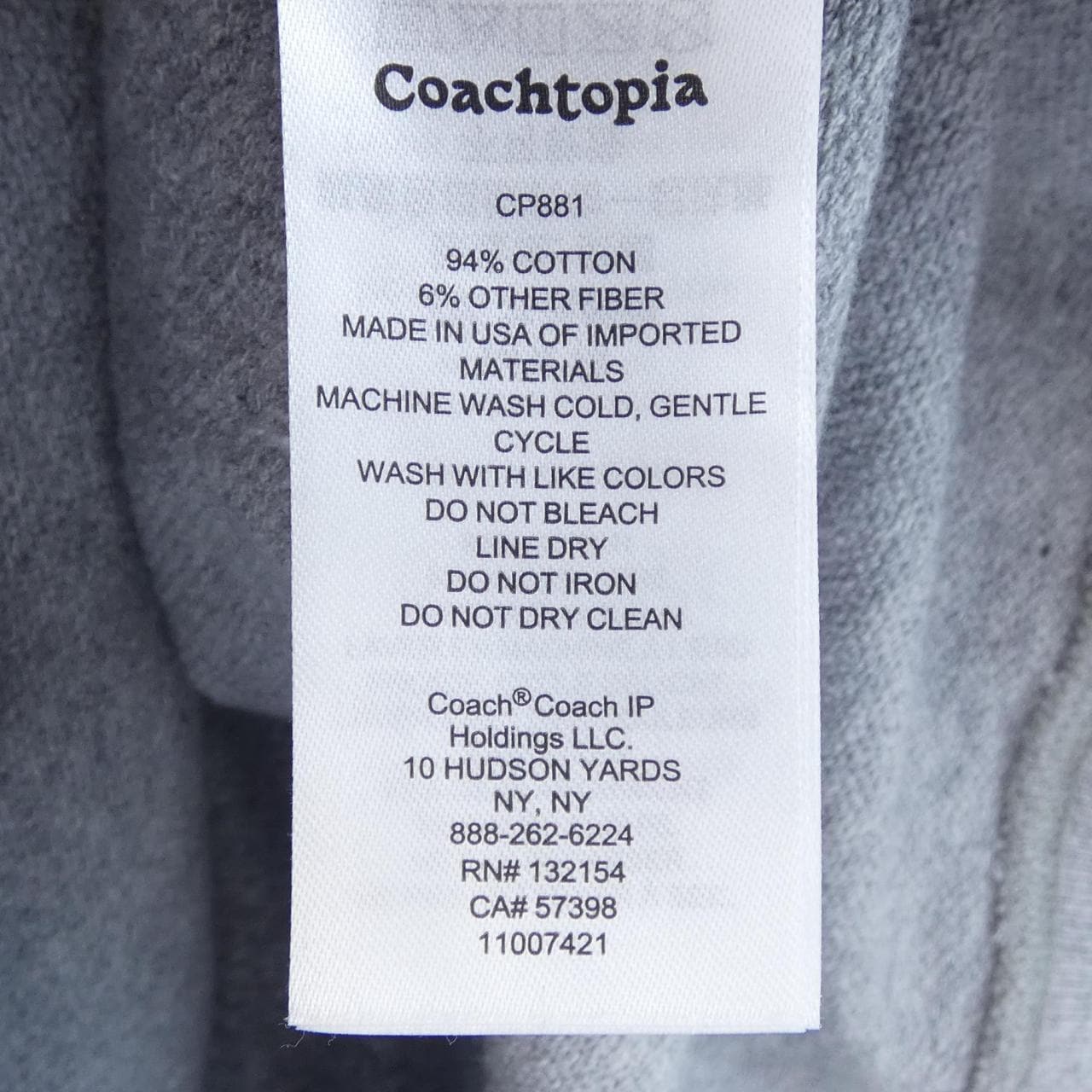 COACHTOPIA パーカー