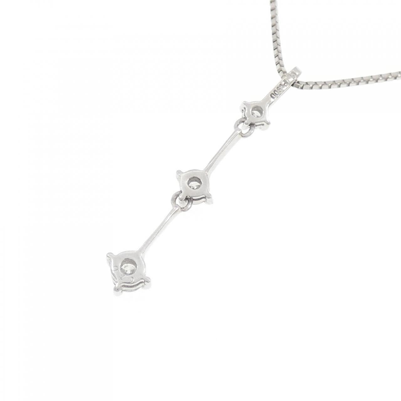PT900/PT850 ダイヤモンド ネックレス 0.40CT