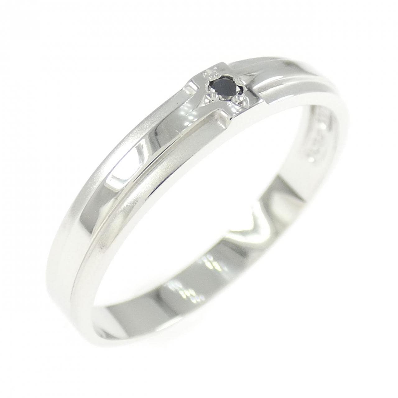 K14WG ダイヤモンド リング 0.02CT