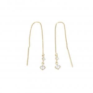 K18YG ダイヤモンド ピアス 0.18CT