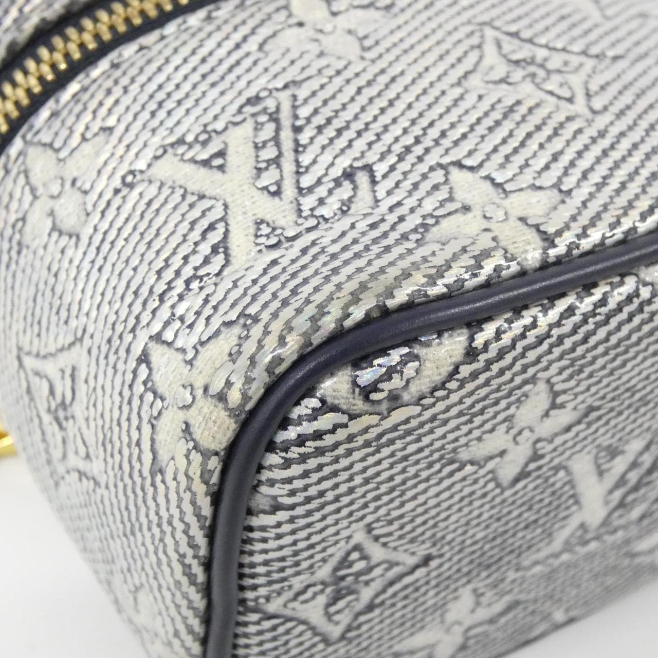 ルイヴィトン モノグラム ラミネーテッドジャカード ミクロ ヴァニティ M82467 ショルダーバッグ